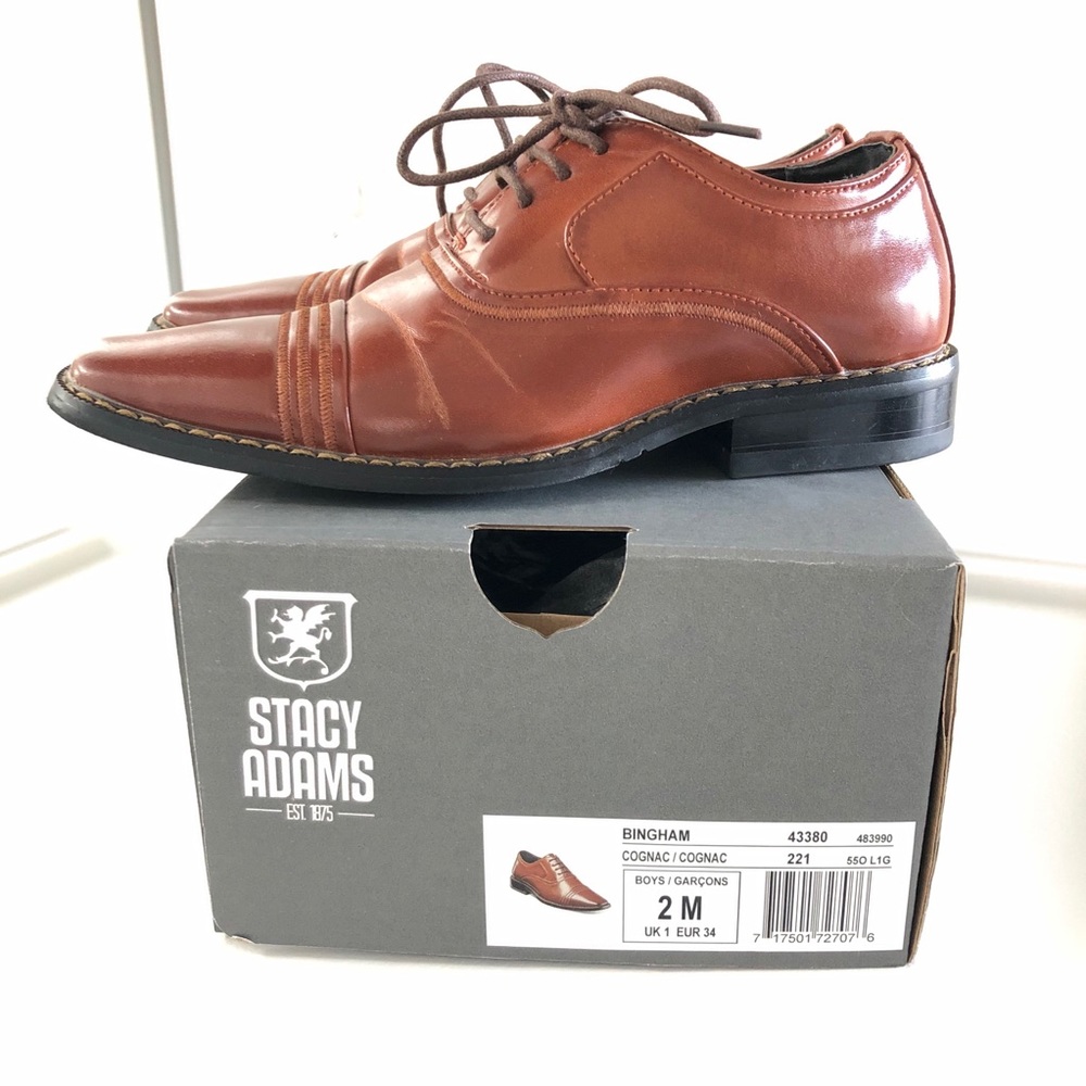 Little Boys Size 2 Dress Shoes